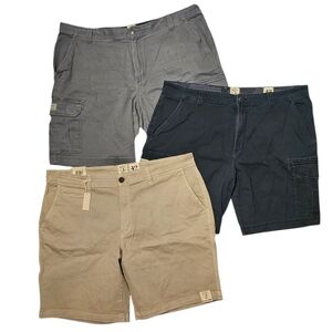 Red Head Cargo Shorts Set of 3 Tan Blue Grey 1 NWT (Tan) 2 Gently Used sz 42